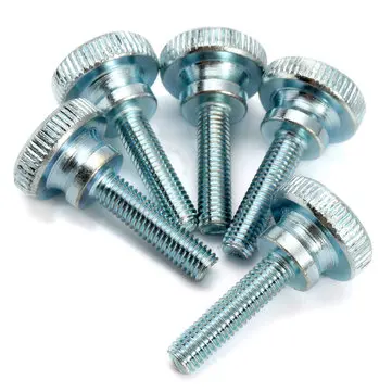 5 kusů M3 / M4 / M5 Madlo náboje z uhlíkové oceli s drážkovaným povrchem pro motocykl, kolo, auto