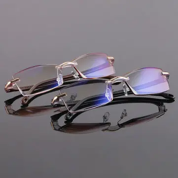Unisex Nová Bezrámec Anti-blue Datovky Diamond Trimming Anti-blue Light Glasses