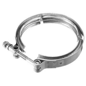 Vázací svorka V-Band z nerezové oceli, Univerzální sada potrubí pro výfuk turbo na 4 palce