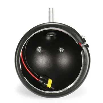 4,5 palcové Čelní svítilny s černým rámečkem s krytem pro motocykl Harley