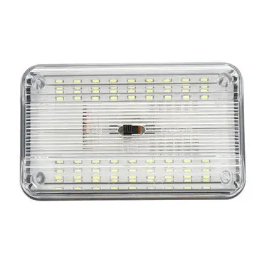 1 ks Univerzální ABS plastová 36 LED obdélníková čtecí lampa pro automobil, vnitřní osvětlení