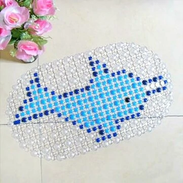 PVC Masáž Kreslené Zvíře Koupelnová Podložka Protiskluzová Podložka