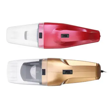 12V Drátový a bezdrátový přenosný mokrý a suchý vysavač do auta