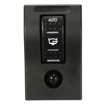 Panel přepínače čerpadla dvojitých LED 12V Rocker Ve svislém směru Snižování Podle potřeby Automatické Vypnuto Vypnout Ručně