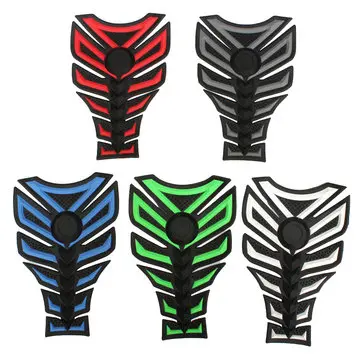 3D Guma Moto Upravená Samolepka Nádrže Paliva Olejového Tanku Ochránce