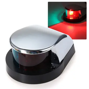 12V 5W 225° Vodotěsná Navigační Signalizační Světla Pro Námořní Lodě Červená+Zelená