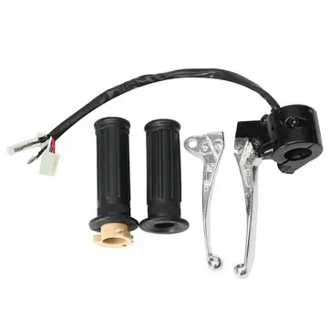 Otočná rukojeť Plynový snímač Pravá Levá Brzdová páka Pit Bike Pro Yamaha PW50 PY50