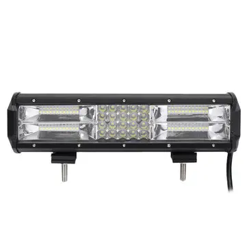 12 palců 3030 568 LED DC10-30V 840W 130200LM 6000K Kombinovaný Reflektor Quad Row Pracovní Světlo