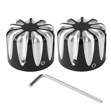 CNC Frontakslenøddemøtriksdæksel til Harley Touring Softail FLHT CVO