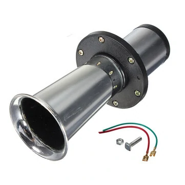 12V 110dB Antik Vintage Bil Lastbilhorn AHH-OOO-GAH Krom