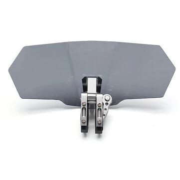 Motorcykel Justerbar Clip On Vindueskærmsforlænger Spoiler Vindafviser Universal