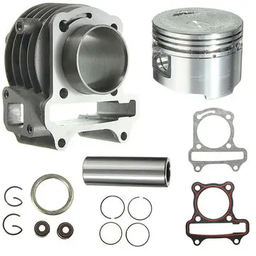 GY6 50cc til 80cc Big Bore Kit Cylinder Ringe 139 QMB 139QMB Scooter Moped