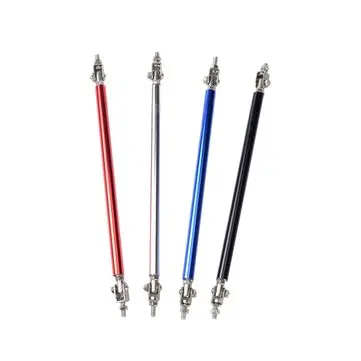 Universal Justerbar 15CM Bil Front Bumper Læbe Splitter Stang Strop Stang