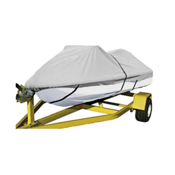 Motorbåd Jet Fish Ski V-Hull Speedbåd Regnbeskyttelse Bådovertræk Personligt vandfartøj Vandtæt 136-145 tommer