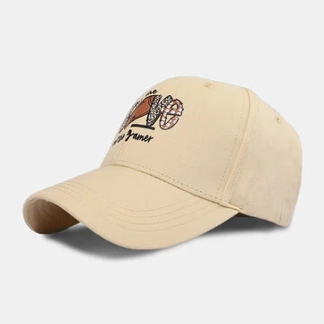 Unisex Octopus Brev Baseball Hat Udendørs Sport Solafskærmning Justerbar Ivy Hat