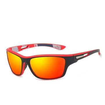 UV-beskyttelse sport solbriller mænd cykelbriller udendørs sport polariseret farverig film kvinder solbriller fiskebriller