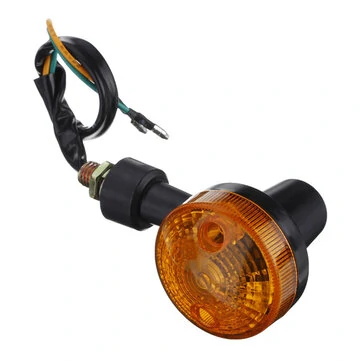 Par Motorcykel Blinklyslygte Amber Indikatorlampe