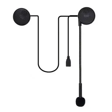 Enusic™ M5 Ultratynd støjreducerende BT-øretelefon Motorcykelhjelm Trådløst bluetooth-headset Moto-højttaler med skummikrofon