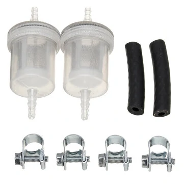 8 i 1 Brændstoffilter + Slange + Forbedret Forbindelsessæt til Eberspacher Webasto Varmeapparat