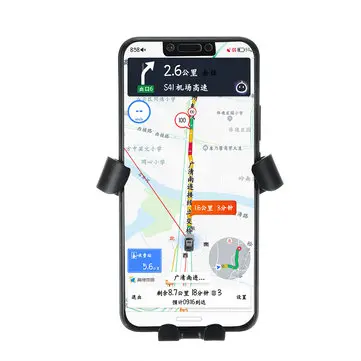 Qi Auto Trådløs Biloplader Hurtig Opladning Montering Klips Luftventil Telefonholder