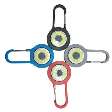 Motorcykelkørsel Taske Rygsæk Hæng LED Advarselsignal Alarmlys Sikkerhed Med Knapbatteri