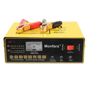 6V / 12V 140W 80AH Fuldt automatisk-beskyttende Hurtigoplader Smart Intelligent Pulse Repair Type