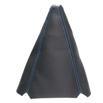 Universal Bil PVC Læder Gear Manuel Gearknop Skift Støvleovertræk med Søm