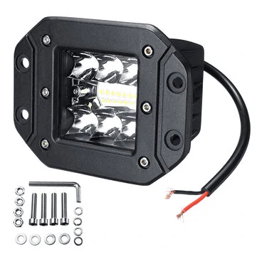 13LED 5 tommer 39W LED-bilekstralygter tågeforlys Off Road til lastbil SUV-båd 4x4 Jeep