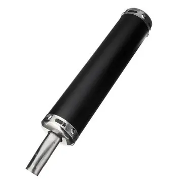 Udstødningspotte Støjdæmper Rør Motorcykel Racing 6x28cm Universal Til Gademotorcykel