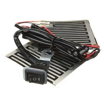 Universal Motorcykel Styrbånd Opvarmet Vrappe 3 Position Skifte