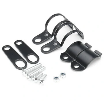 4 stk. Motorcykel Foran Bagenden Af ​​Relocator Blinklys Holder Gaffelklemmer Chockstøttebræt Café Racer