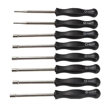 11 stk./8 stk. Professionelt Bil Motellercykel Universal Karburatellerjusteringsværktøj Skruetrækker Karburatellerrenser Reparationstilbehør