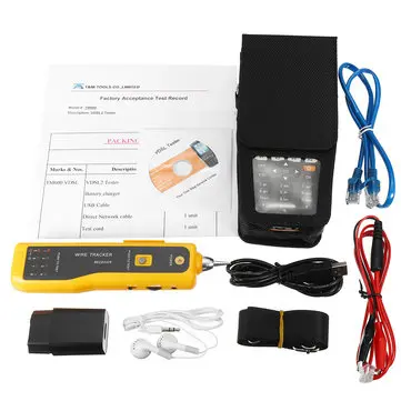 TM-600 All-in-One VDSL VDSL2 Tester TDR/ADSL/VDSL/OPM/ VFL Funktionstone Tracker Kondensator