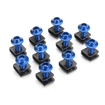 Motorcykel M5/5mm Karrosseskrue Kit Fastgøringsclips Skruer Sæt Til Honda