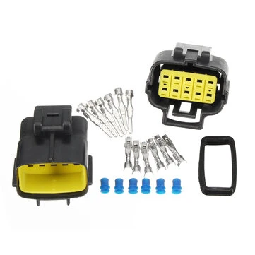 5X 10-stift Vandtæt Elektrisk Forbindelsesstik til Kablets Terminalstik ET