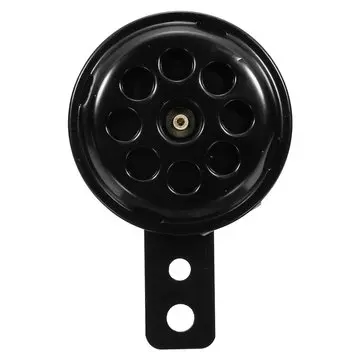 12V 105dB Motorcykelbil Lastbil Høj Horn Sort Metal Tilpasset Vandtæt