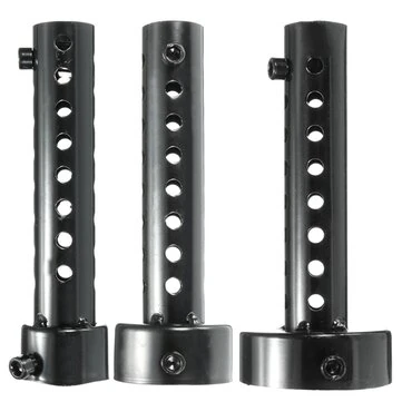 35mm 48mm 60mm Aftagelig Motorcykel Udstødningsdemper Rørstilhed