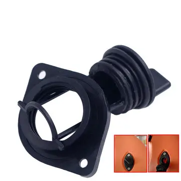 Gevinddrænprop 38 mm boring afløbsventil skruestik for marinebåd eller yacht.