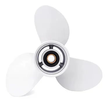 11 1/4 x 14 G Udbord Prop Spline 3 Blade Propel Aluminium Til YAMAHA 40-60HK