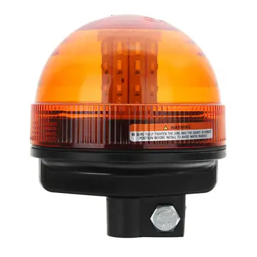 12V-24V LED Roterende Blinkende Orange Beacon Traktor Advarselssignal Lys
