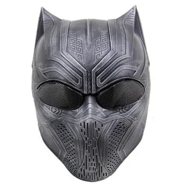 Panter Skull Maske Halloween Til Cosplay Militær CS Airsoft Skull Paintball Krigsspil