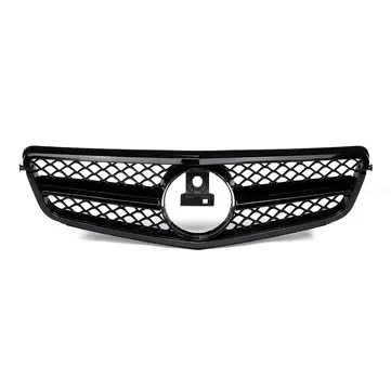 Bil C63 AMG Style Front Upper Grille Grill til Mercedes C Class W204 C180 C200 C300 C350 2008-2014