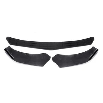 Kulfiber-look frontlæbe hagespoiler til bilkropsæt