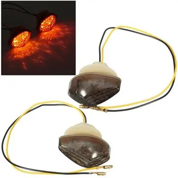 Motorcykel Smoke Flush Mount 15LED Blinklys Lysblinker Til Yamaha Honda