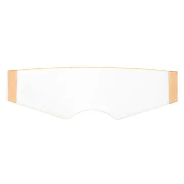 Motorcykelhjelm Anti-tåge UV-film Universal Clear Shield Visor Indsæt Linse