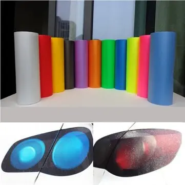 Bil tågelygter vinylfilm klistermærke Røg Flash Point Forlygte Baglygte