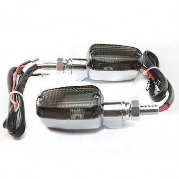 Universal ravfarvet motorcykel LED-indikator til Honda Suzuki Harley