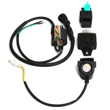 CDI Tændspole Relæ Regulator Rectifier Kit til 50CC 70CC 90CC 110CC ATV QUAD
