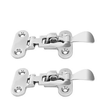 Marin kvalitet rustfrit stål 316 Båd dæk Locker Lukke Anti-Rattle Lås Klemme hardware yacht tilbehør