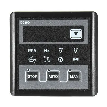 DC20D Generator Controller Generator Kontrolmodul DC8-36V AC20-276V 10-70Hz